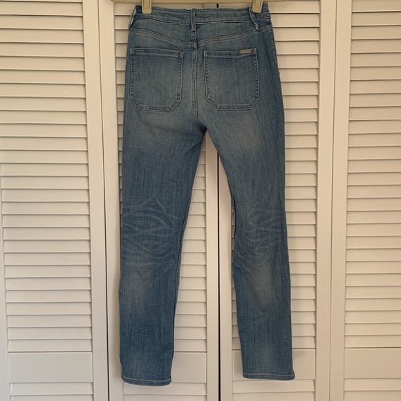 WHBM High Rise Slim Ankle Jeans - Picture 2 of 6